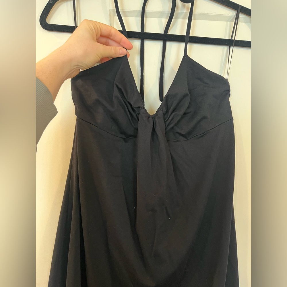 Susana Monaco Black Dress Size Medium - Picture 9 of 11